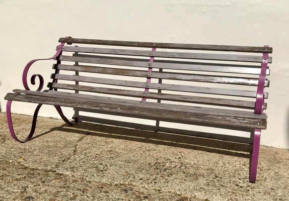 Antique Park Garden Bench For Sale At Pamono