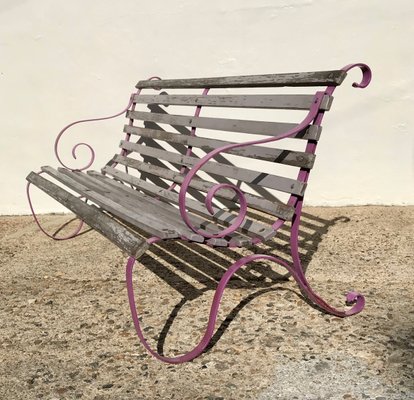 Antique Park Garden Bench For Sale At Pamono