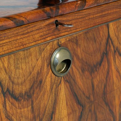 Carrello Bar In Legno Di Noce Di Cesare Lacca Per Brugnoli Mobili Cantu Italia Anni 50 In Vendita Su Pamono