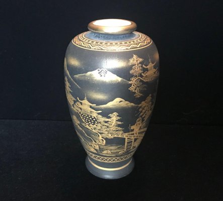Satsuma Vase Vintage Vase Japanese Vase Arte Y Objetos De