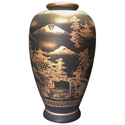 Antique Japanese Satsuma Vase For Sale At Pamono