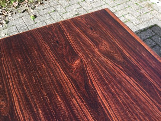Large Brazilian Rosewood Dining Table By Arne Vodder For Sibast