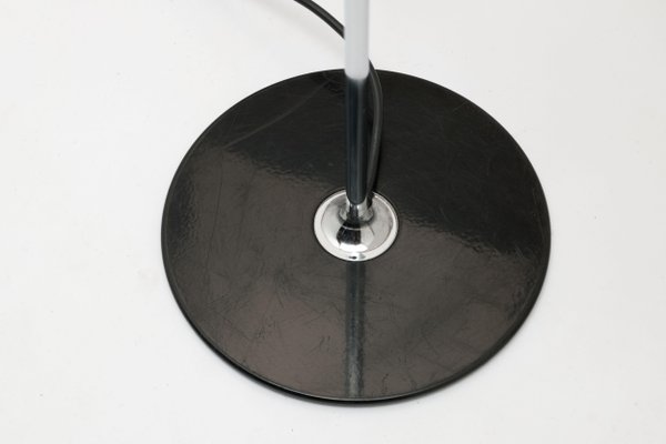 Italian Black Spider Floor Lamp By Joe Colombo For Oluce 1970s