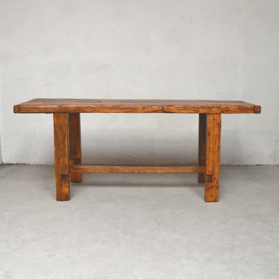 Solid Wood Desk Table 1940s For Sale At Pamono