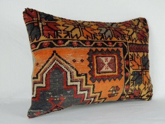Turkish Handmade Kilim Pillow Cover From Vintage Pillow Store