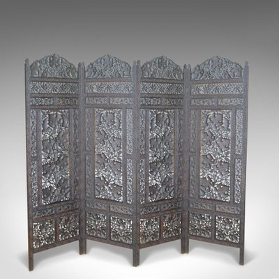 Vintage Folding Screen Room Divider For At Pamono Vintage Folding Screen Room Divider 1