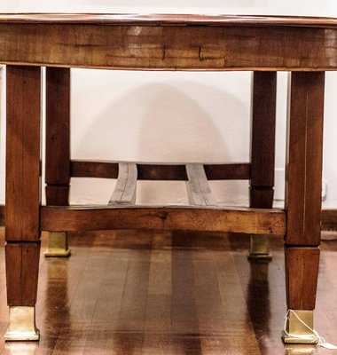 Table De Salle à Manger Ovale Vintage Style Arts Crafts En Vintage Style Arts Crafts