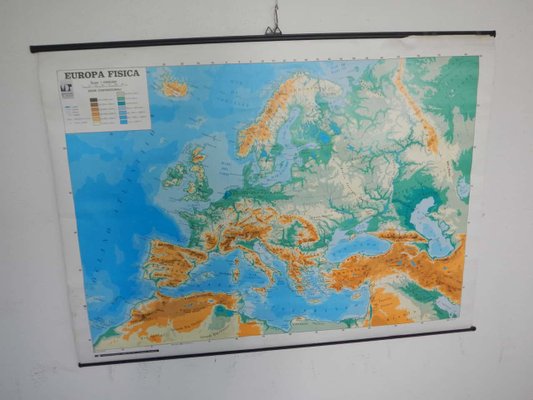 Cartina Geografica Europa Anni 80