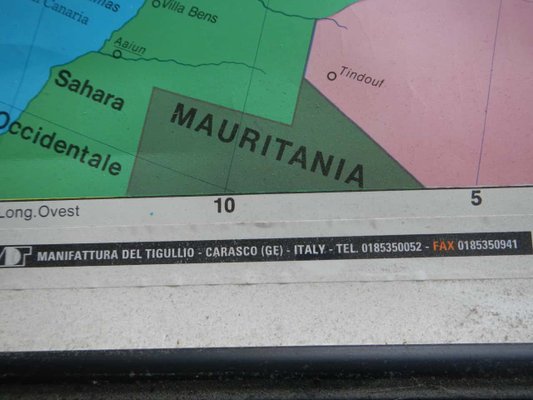 Carta Geografica Dell Europa Di Maniffatura Del Tiguglio Anni 80 In Vendita Su Pamono Carta Geografica Europa Anni 80
