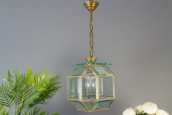 Geometric lantern pendant deals