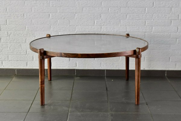 Aluminum Wood E8 Coffee Table By Heinz Lilienthal 1960s Aluminum Wood E8 Coffee Table By Heinz Lilienthal 1960s
