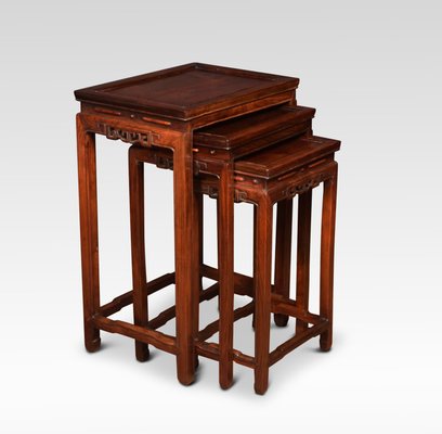 Antique Chinese Rosewood Nesting Tables For At Pamono Antique Chinese Rosewood Nesting Tables 1