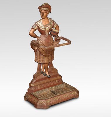 Antique Victorian Cast Iron Umbrella Stand For Sale At Pamono