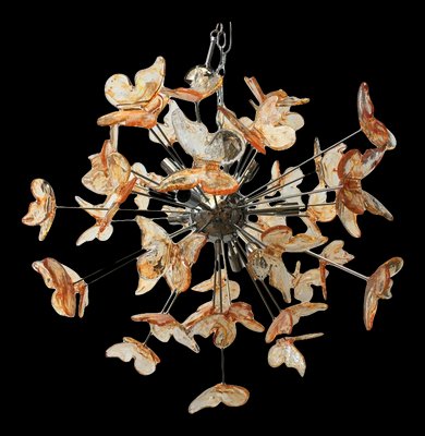 Red Murano Gl Goso Sputnik Chandelier From Italian Light Design Red Murano Gl Goso Sputnik Chandelier From Italian Light Design