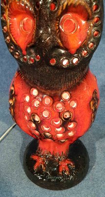 Vintage ceramic 2024 owl lamp