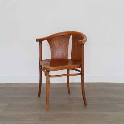 de Thonet1900s Nouveau NoHêtreBois Art Bureau de Chaise Courbé 35RAL4cjq