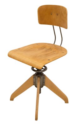 Industrial Swivel Chair By Robert Wagner For Bemefa 1930s For Sale At Pamono