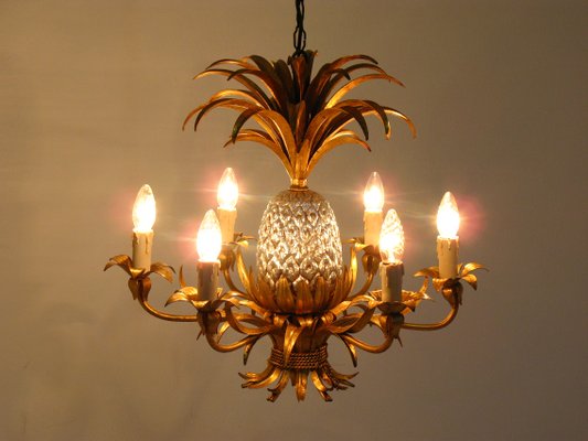 Pineapple Chandelier 1960s