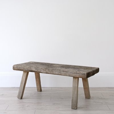 Antique Rustic Pig Bench Coffee Table For Sale At Pamono