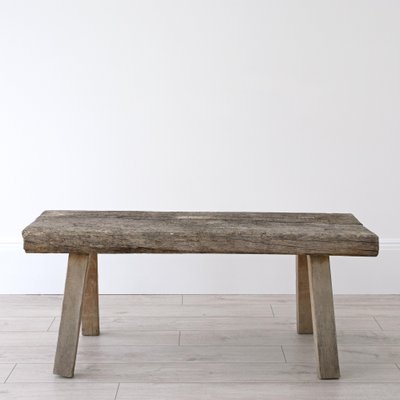 Antique Rustic Pig Bench Coffee Table For Sale At Pamono