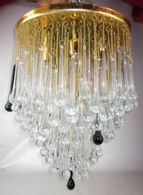 Murano Glass Chandelier by Paolo Venini, 1960s Murano Glass Chandelier by Paolo Venini, 1960s