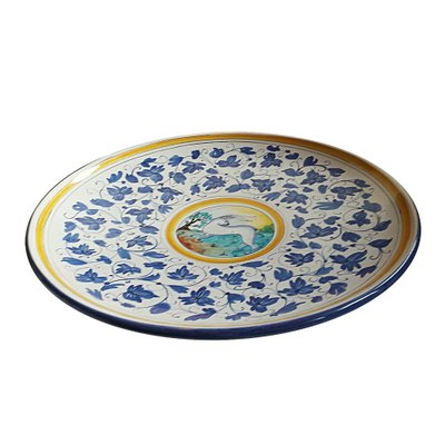 Large Italian Hand Painted Wall Plate