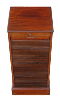 Antique Mahogany Filing Cabinet 1920s For Sale At Pamono