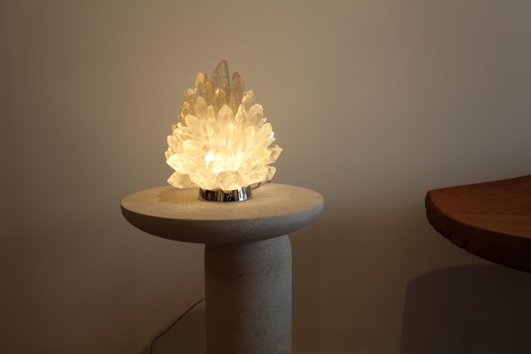 rock crystal table lamp