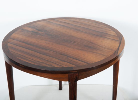 Scandinavian Wooden Side Table by Haug Snekkeri for Bruksbo