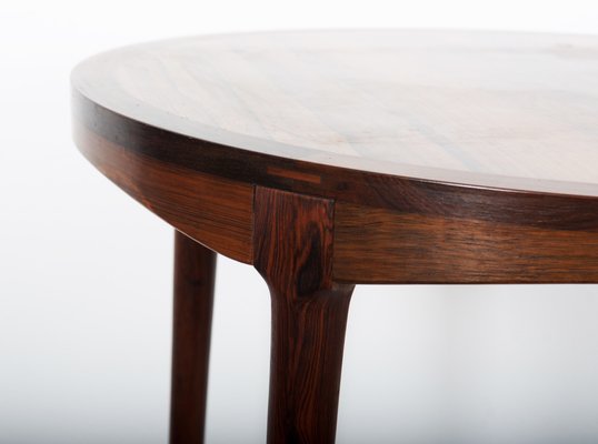 Scandinavian Wooden Side Table by Haug Snekkeri for Bruksbo