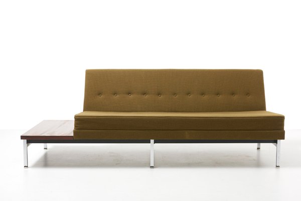 Sofa Set With Rosewood Side Table By George Nelson For Herman Miller 1950s Sofa Set With Rosewood Side Table By George Nelson For Herman Miller 1950s