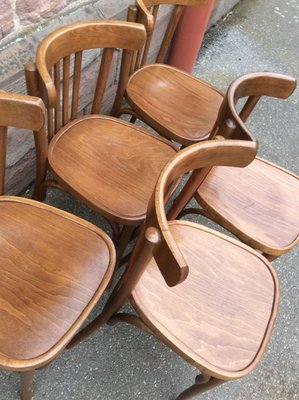 French Bistro Dining Chairs 1970s Set Of 6 For French Bistro Dining Chairs
