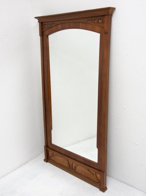 Early 20th Century Art Nouveau Wall Mirror Early 20th Century Art Nouveau Wall Mirror