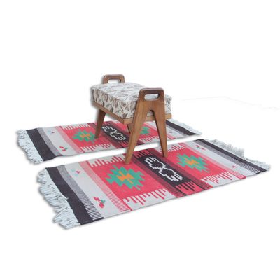 Moderne Mid Century Kelim Teppiche 1960er 2er Set Bei Pamono Kaufen