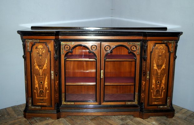 Antique Walnut Credenza For Sale At Pamono