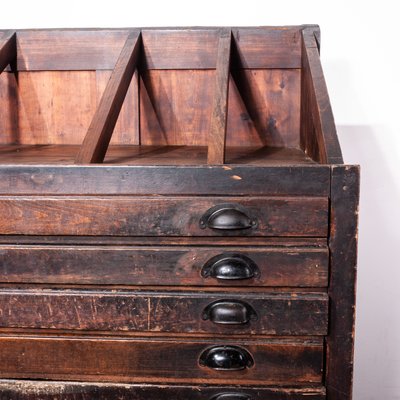 Vintage Printer S Cabinet With Letterpress 1920s For Sale At Pamono