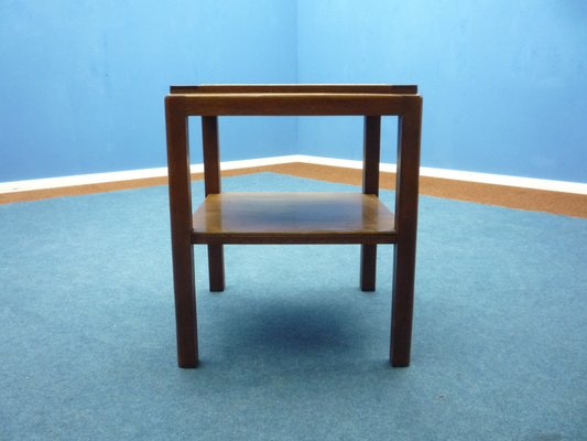 Table D Appoint Art Deco Vintage En Chene Pierre Et Bois En Vente Sur Pamono