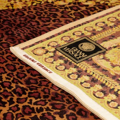Animal Print Rug by Gianni Versace for Atelier Versace, 1980s for