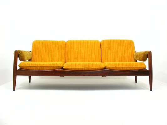 Vintage Scandinavian Modern Rosewood Sofa 1970s Vintage Scandinavian Modern Rosewood Sofa 1970s