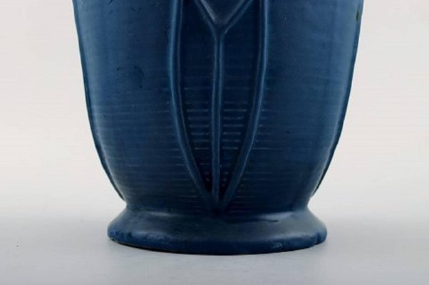 Large Ceramic Floor Vase From Hoganas 1910s For Sale At Pamono