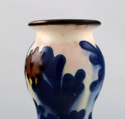 Glazed Stoneware Vase From Kahler 1930s For Sale At Pamono