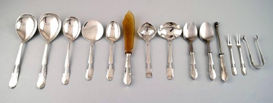 silver tableware