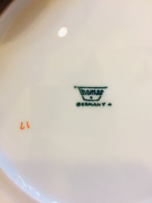 Vajilla alemana de porcelana de Thomas a os 70 en venta en Pamono