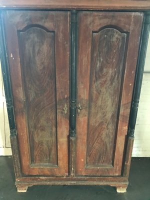 Antique Hungarian Pine Wardrobe For Sale At Pamono