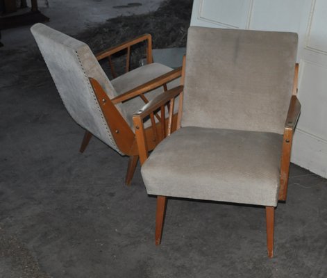 Set of Mid-Century Armchairs, 1960s for sale at Pamono