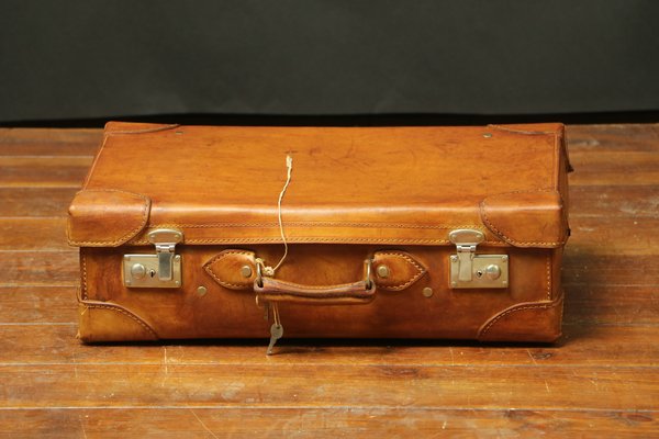 vintage leather suitcase for sale