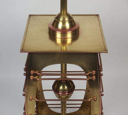 art nouveau floor lamp antique