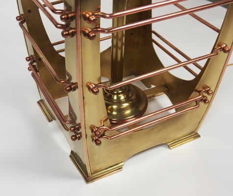 art nouveau floor lamp antique