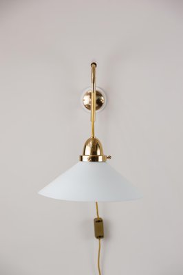 Lampada da parete Art Déco allungabile in ottone, anni '20 Lampada da parete Art Déco allungabile in ottone, anni '20