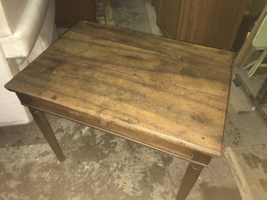 Antique Side Table With Drawer For Sale At Pamono